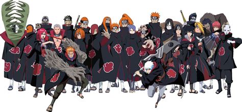 Todos Os Akatsuki - Todos Os Nomes Da Akatsuki