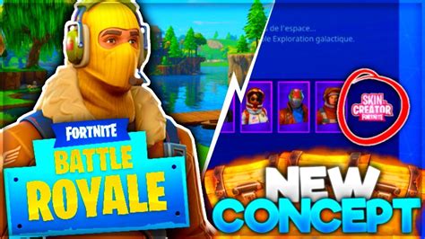 Cr Er Son Propre Skin Sur Fortnite Battle Royale Youtube