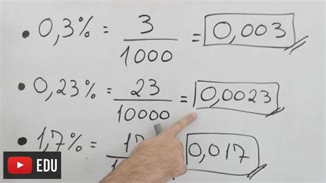 Transformar Porcentagem V Rgula Em Fra O E N Mero Decimal Youtube