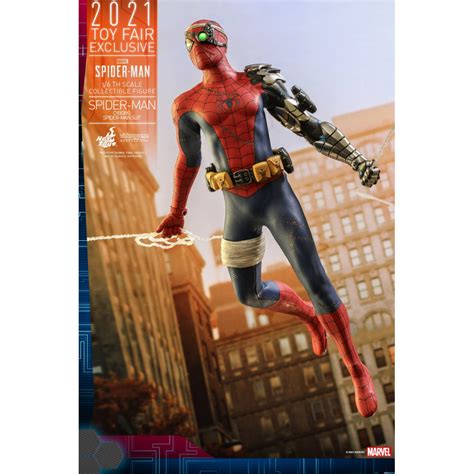 Hot Toys Marvel S Spider Man Cyborg Spider Man Toy Fair Exclusive Figurine Video Game