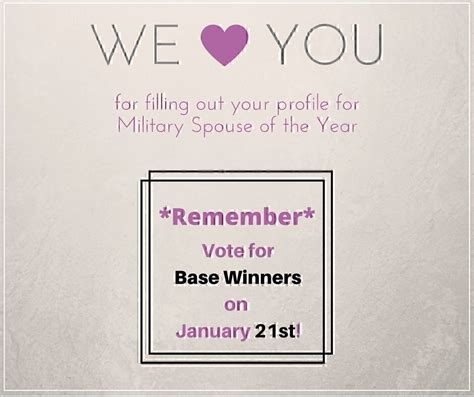 Thank you! | Military Spouse