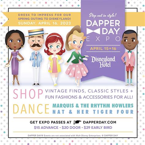 Event Dapper Day Expo At Disneyland Anaheim The Oblong Box Shop™