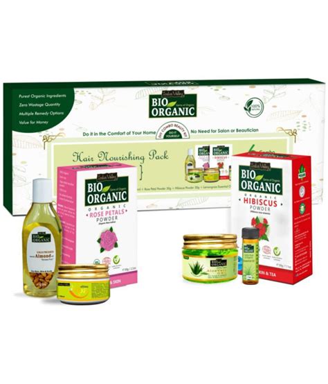 Indus Valley Bio Organic Hair Nourishing Pack Comprises Of Hibiscus