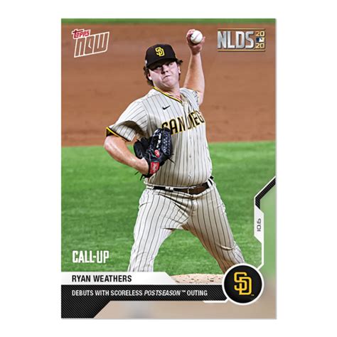 Ryan Weathers Mlb Topps Now Card Print Run