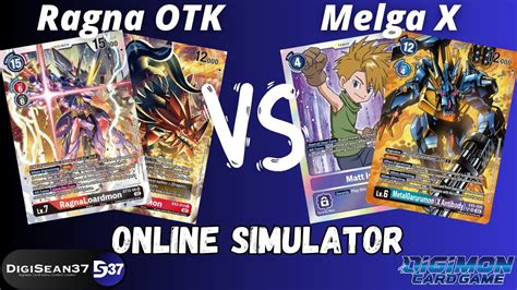 Ragnaloardmon Otk Vs Metalgarurumon X Antibody Digimon Card Game