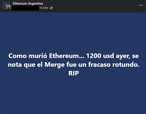 El Merge de Ethereum no tenía por qué hacer subir el precio del ETH