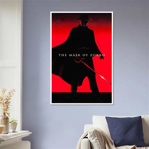 The Mask of Zorro Movie Poster, Zorro Classic Movie Poster, - Citiesbox