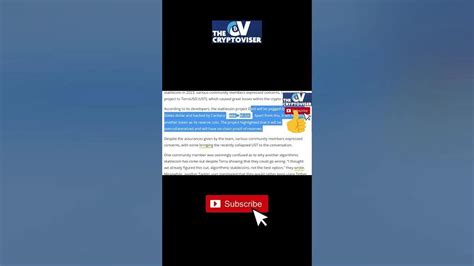 Cardano STABLECOIN safe??