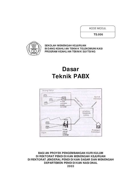 PDF Dasar Teknik Pabx DOKUMEN TIPS