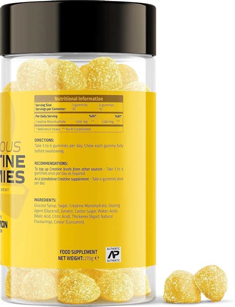 Delicious Creatine Gummies Mg Creatine Monohydrate Per Serving