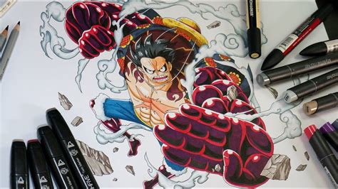 Luffy Gear 4th Drawing