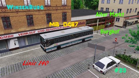 Lets Play Omsi 2 23 Es Steht Ein O407 In Winsenburg Mit Der Linie 140