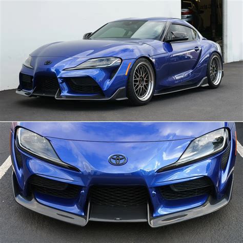 Adro Premium Carbon Fiber Front Lip Toyota A90 Supra European