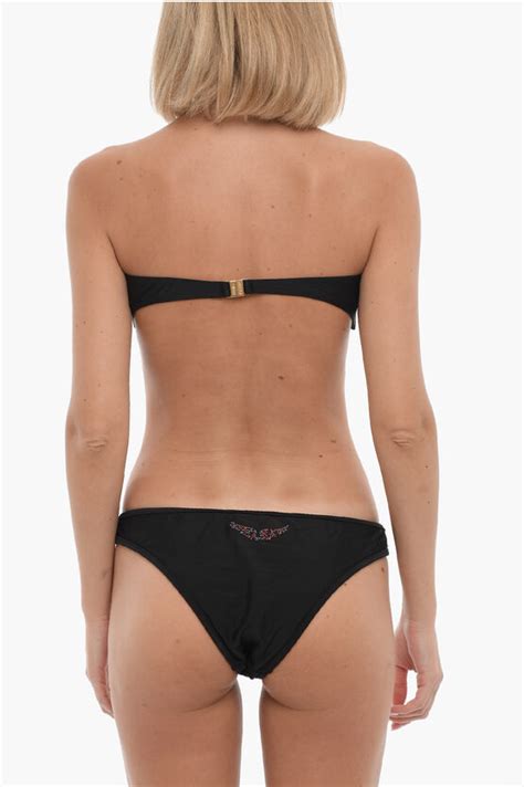 Zadig Voltaire V Wire Bikini With Golden Details Women Glamood Outlet