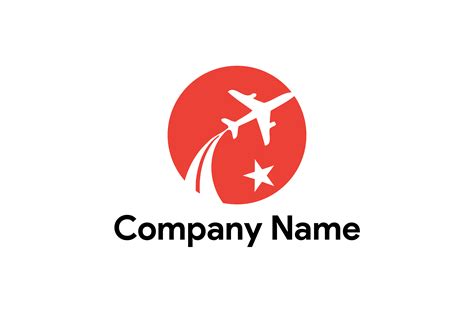 Airline Company Logo Design Template - MasterBundles