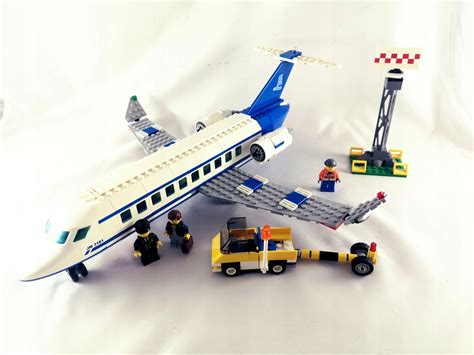 LEGO City 3181 Passenger Plane samolot pasażerski 11222523485