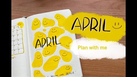 4月子弹笔记 极简笔记设置 PLAN WITH ME April 2023 Bullet Journal Setup YouTube