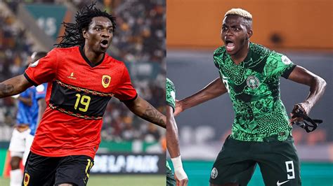 Can Nigeria Vs Angola Les Compos Officielles Sunusport