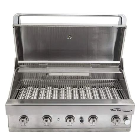 Turbo Grills 38 5 Burner Turbo Elite Built In Bbq Propane Gas Grill