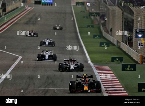 Alexander Albon THA Red Bull Racing RB16 Sakhir Grand Prix Sunday