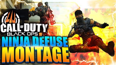 Black Ops Ninja Defuse Montage Bo Ninja Defuses Funny Moments