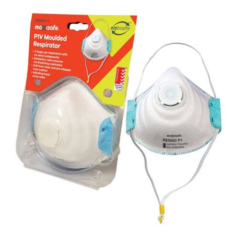 P Moulded Valved Respirator Pack Res C Safety Supplies Australia