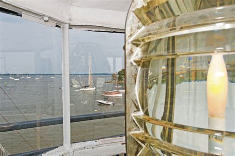 Lighthouse Lens stock image. Image of coast, shipping - 5888693