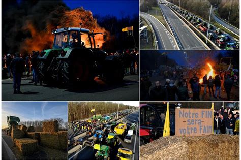 Danas Veliki Protest Poljoprivrednika U Francuskoj 15 000 Policajaca