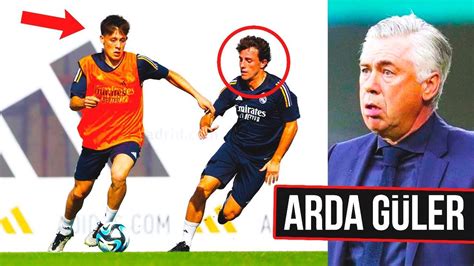 Arda Güler Real Madrid deki İlk Antremanında Şov Yaptı Hocası