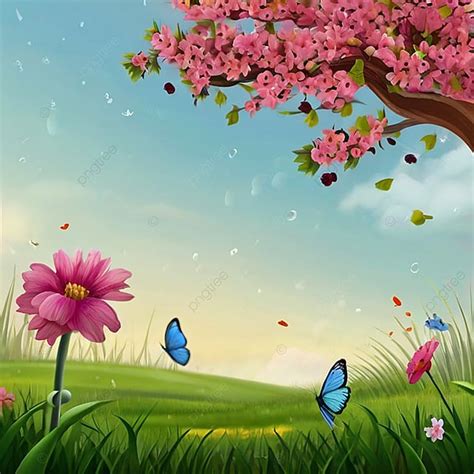 Beautiful Spring Flowers Background, Spring, Tung Blossom, Spring ...