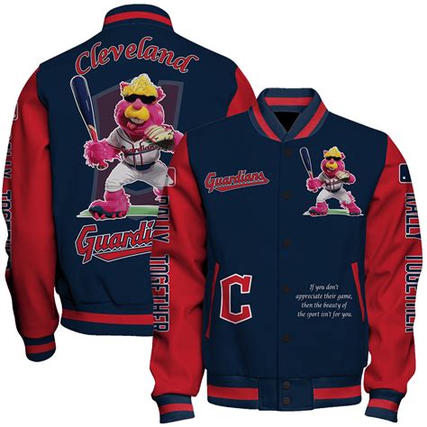 Cleveland Guardians Mlb Baseball Slider Mascot Rally Together Special