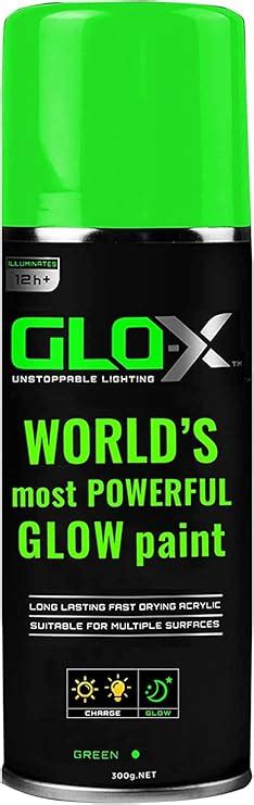 Amazon Glo X Glow In The Dark Spray Paint Oz Can Clear