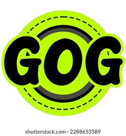 Gog Logo Use Any Logos Stock Illustration 2288653589 | Shutterstock