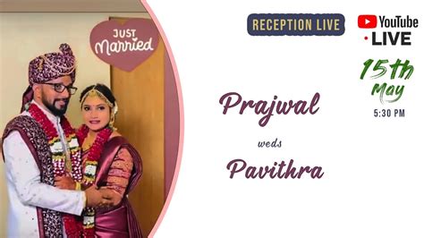 Reception Live Of Prajwal And Pavithra Youtube