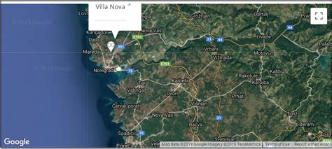 Villa Nova map, Novigrad, Istria - Croatia Gems