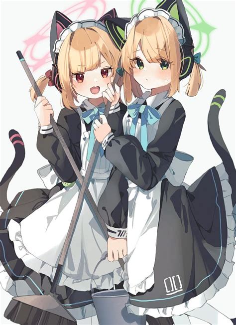 Saiba Twins Blue Archive Image By Gomi Na Mi 3938896 Zerochan