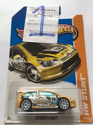 Citroen C Rally Hot Wheels Mattel Hw Stunt Cuotas sin interés