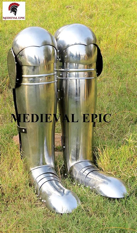 Leg Guard Renaissance Leg Armor Halloween LARP Costume - NAUTICALMART