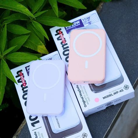 Pin Sạc Dự Phòng Không Dây Chính Hãng WEKOME WP 45 Dung Lượng 10 000mAh