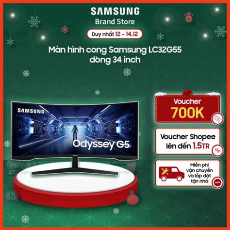 Mua NEW Màn hình cong Samsung Odyssey G5 34 inch LC34G55 LC34G55TWWEXXV ...