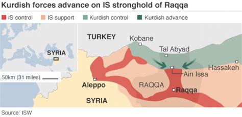 Syrian Troops Reach Edge Of Raqqa Islamic State Fighting 4 Fronts