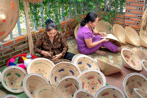 Women Making Conical Hats · Free Stock Photo