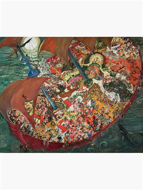 The Ship Of Fools Oskar Laske Poster For Sale By Onodera Redbubble