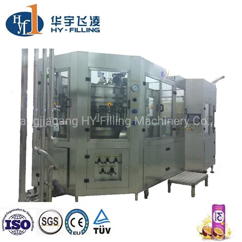 Rotary Automatic Filling Can CSD Can Bottle Washing Filling Capping