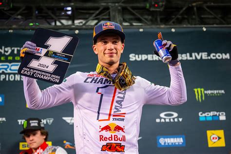 Red Bull Ktm Factory Racing S Tom Vialle Crowned Sx East Ama