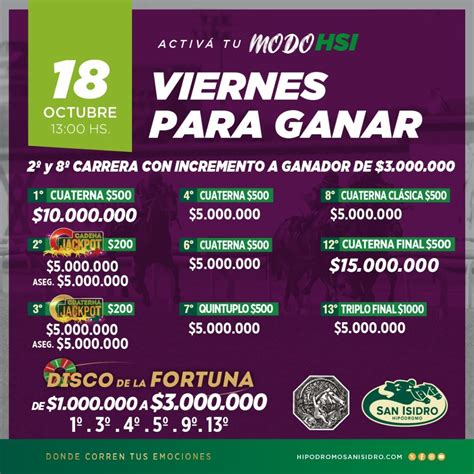 Programa Oficial Hipódromo de San Isidro Jockey Club A C