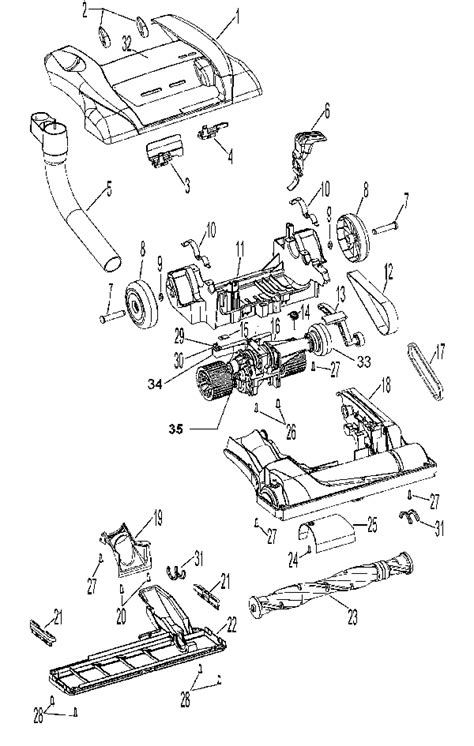 Hoover Floormate Deluxe Parts Diagram Hoover H3060 Floormate