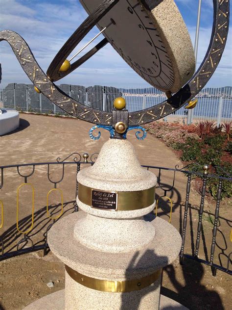 Reloj De Sol Ecuatorial Puerto De Vigo Astrovigo