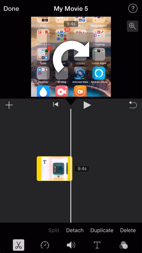 How To Rotate Turn And Flip Video In Imovie On Mac Ipad Iphone