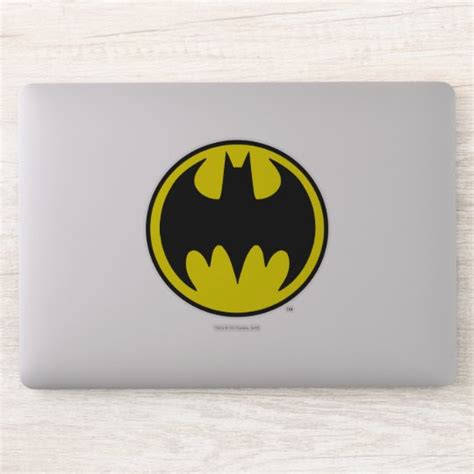 Batman Symbol | Bat Circle Logo Sticker | Zazzle.com